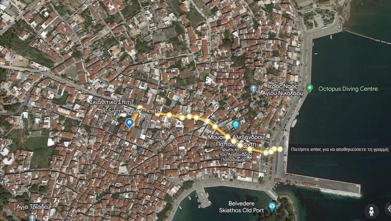 Le Sirene Apartments Skiathos Exterior foto
